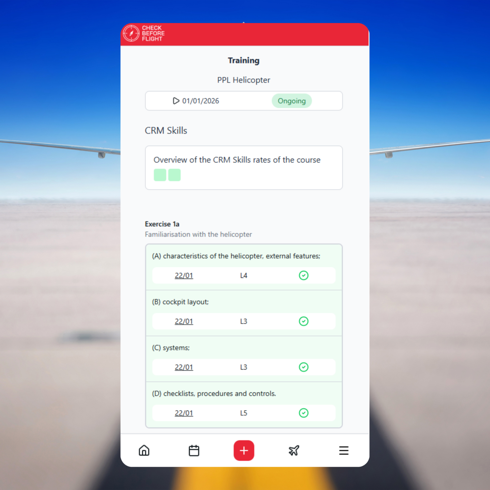 app piloti training